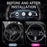 Crystal Diamond Car Steering Wheel Cover