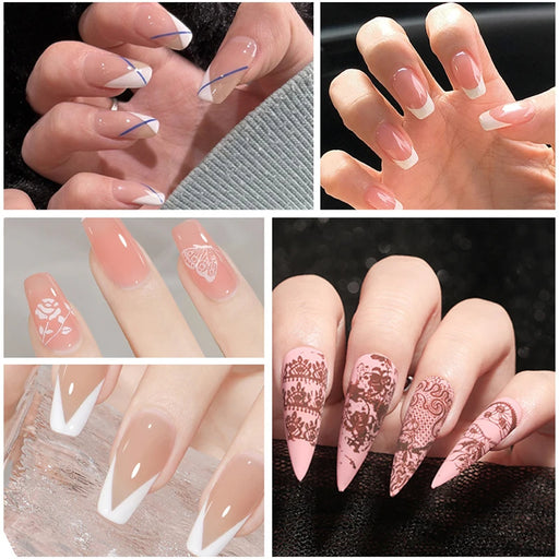 Clear Jelly Nail Stamping Plates