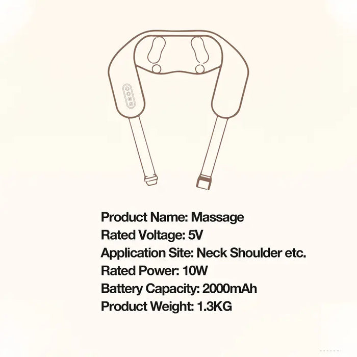 TouchRelax Simulated Heat Massager