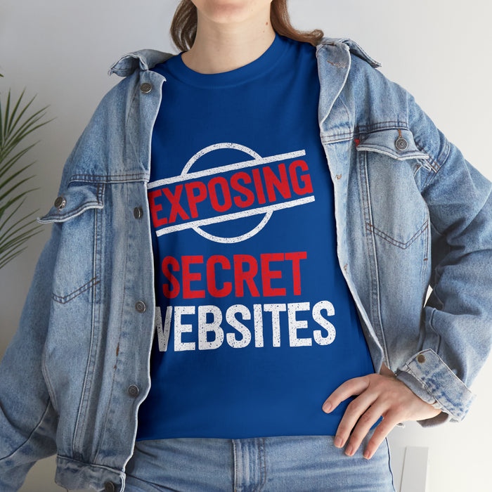 Circle Exposing Secret Websites T-Shirt