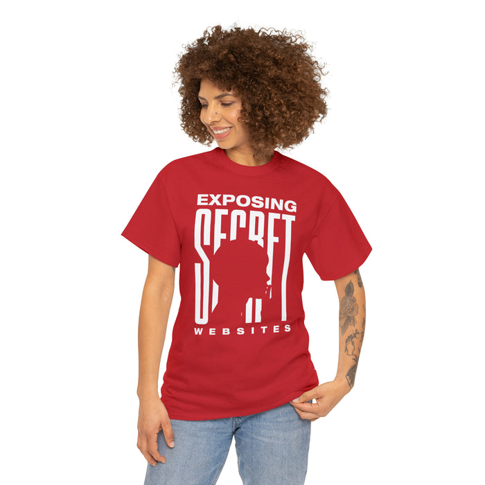 Graphic Exposing Secret Websites T-Shirt