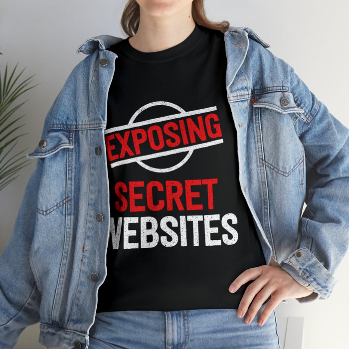 Circle Exposing Secret Websites T-Shirt