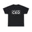 White Text Cliff Pierre CEO T-Shirt