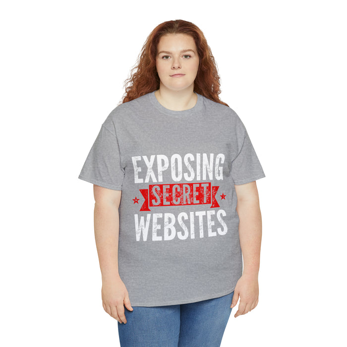 Stylish Exposing Secret Websites T-Shirt