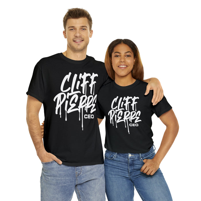 Paint Drip Cliff Pierre CEO T-Shirt