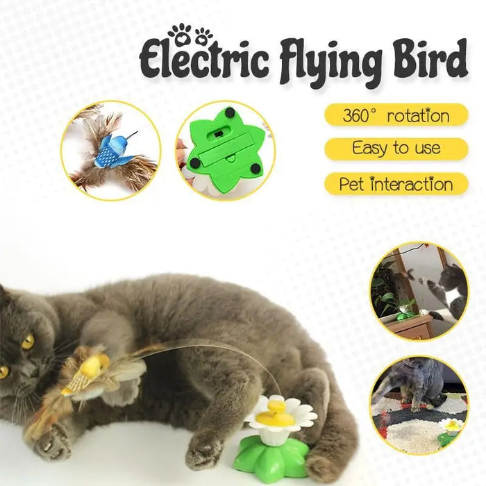 Electric Bird Teasing Cat Toy🐦