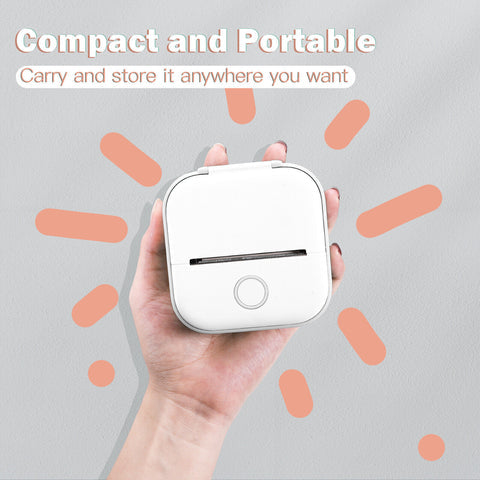 Portable Wireless Thermal Pocket Printer🖨️